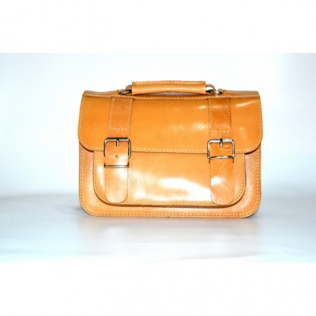 ΔΕΡΜΑΤΙΝΗ ΤΣΑΝΤΑ ΦΩΤΟΓΡΑΦΙΚΟ με  διπλό χώρισμα