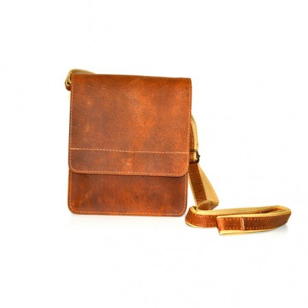 ΧΙΑΣΤΙ ΔΕΡΜΑΤΙΝΗ ΤΣΑΝΤΑ με  διπλό χώρισμα