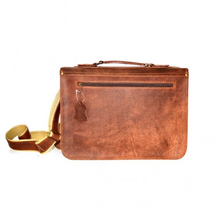 ΕΠΑΓΓΕΛΜΑΤΙΚΗ ΧΙΑΣΤΙ ΔΕΡΜΑΤΙΝΗ ΤΣΑΝΤΑ με  διπλό χώρισμα