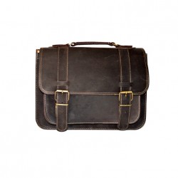 ΕΠΑΓΓΕΛΜΑΤΙΚΗ ΧΙΑΣΤΙ ΔΕΡΜΑΤΙΝΗ ΤΣΑΝΤΑ με  διπλό χώρισμα