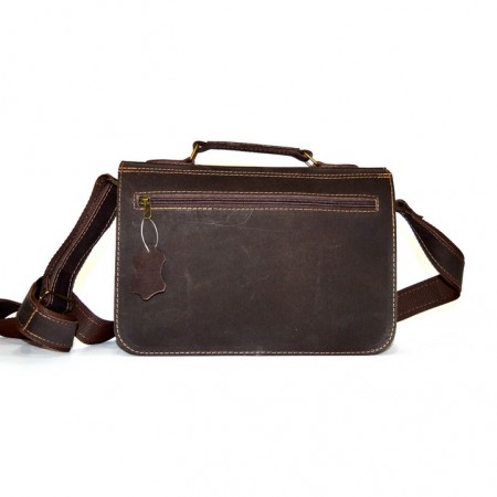 ΧΙΑΣΤΙ ΔΕΡΜΑΤΙΝΗ ΤΣΑΝΤΑ με  διπλό χώρισμα